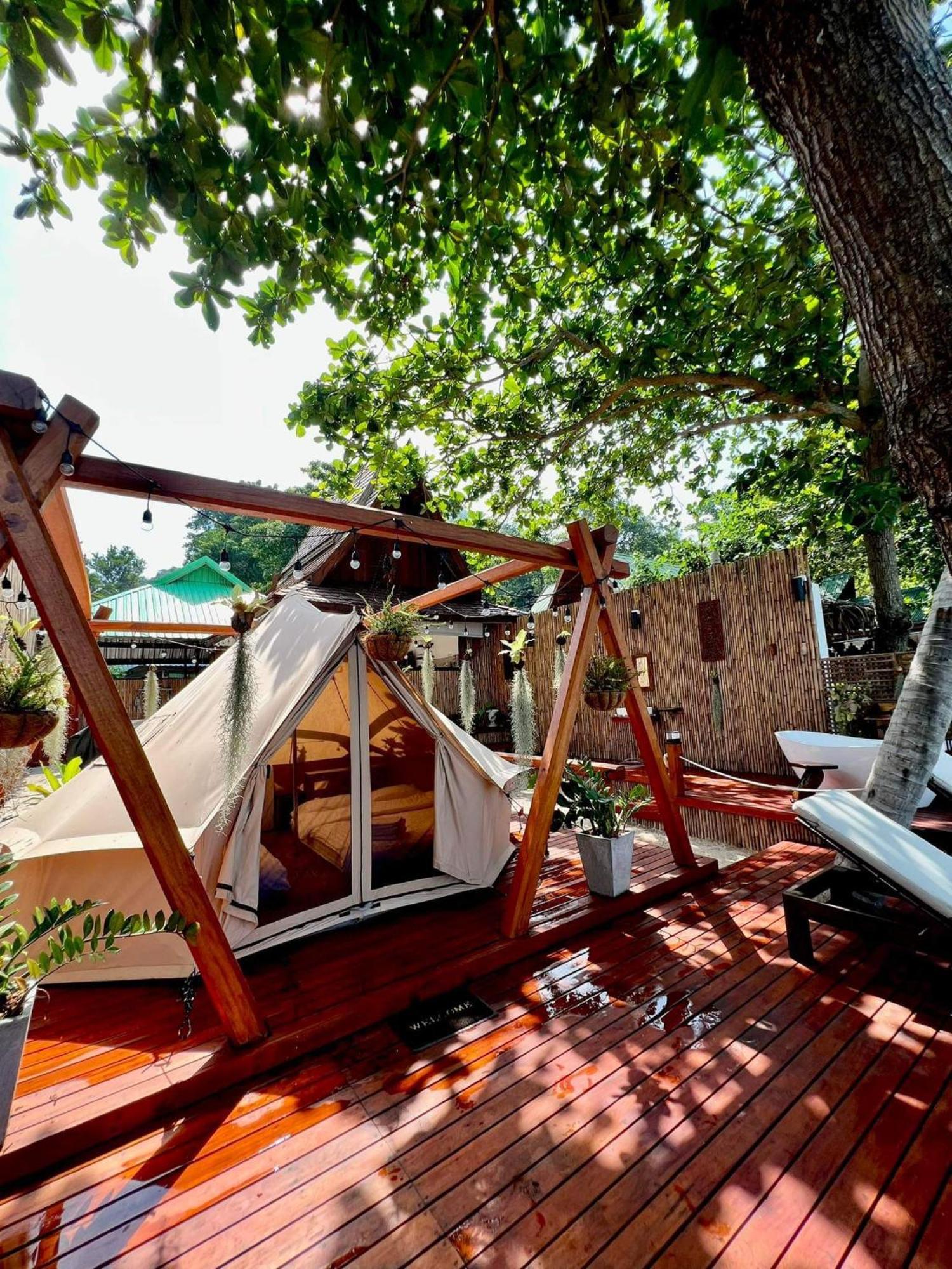 Natures Edge Beachfront Luxury Glamping เกาะเต่า ภายนอก รูปภาพ